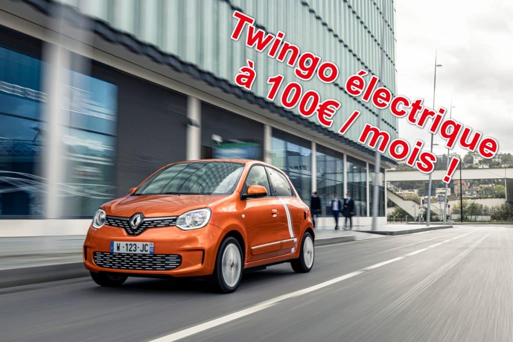 Renault Twingo électrique à 100 euros par mois Une offre de leasing social imbattable en 2024