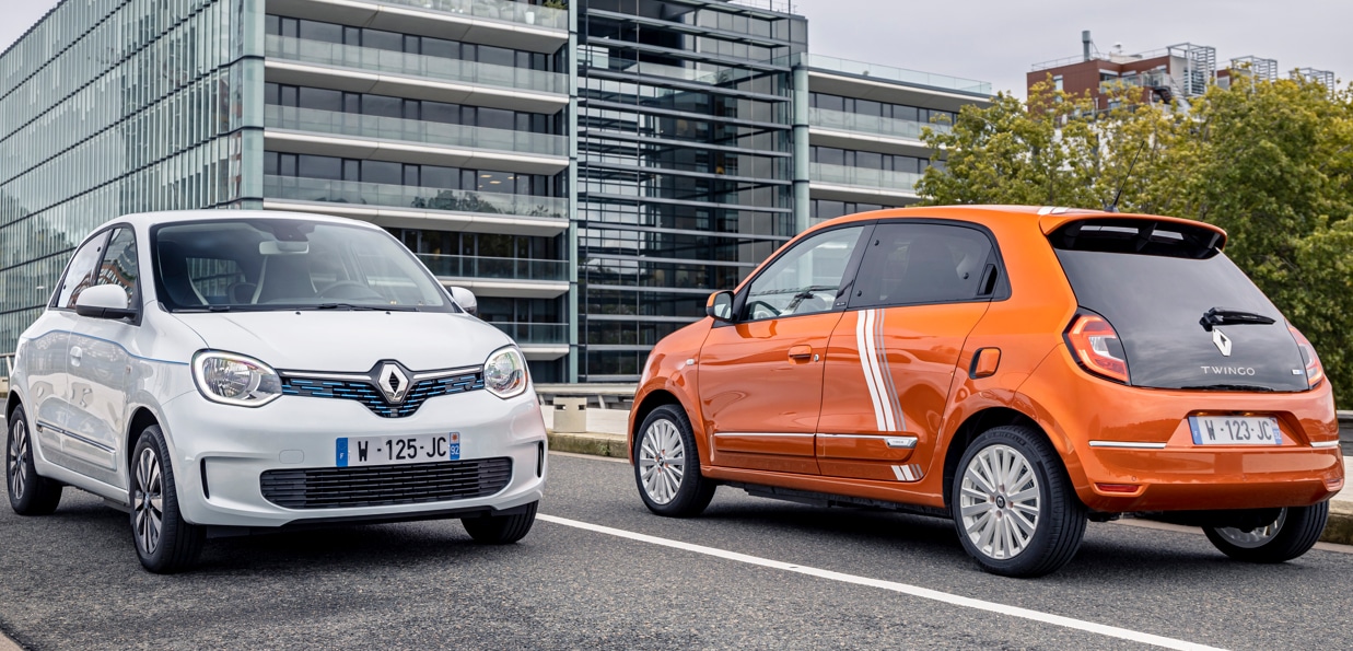 Renault Twingo électrique à 100 euros par mois