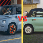 Le duel électrique : Citroën Ami contre Fiat Topolino Dolcevita