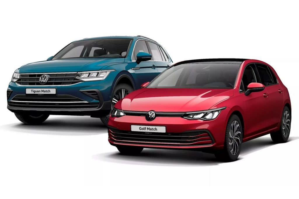 Le retour tant attendu des séries Match sur Volkswagen Golf et Tiguan